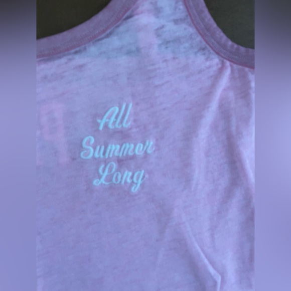 Pink by Victoria’s Secret fitted tank top size Large in pale pink 🎉Host Pick x2🎉 - Picture 3 of 4